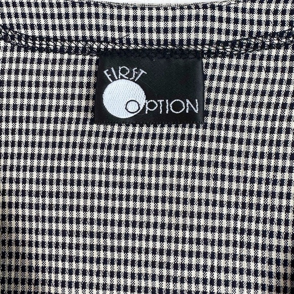 Vintage 90's Gingham Fish Print Cardigan - Picture 5 of 11